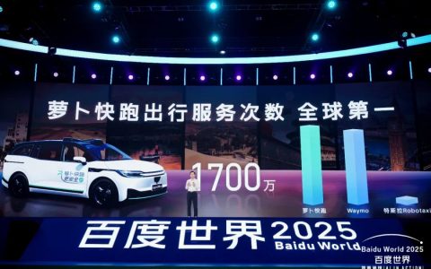 黄仁勋刚说AI竞赛中国会赢，萝卜快跑就超越谷歌Waymo